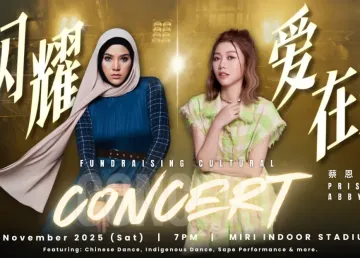 Shila Amzah & Priscilla Abby “Stars Shine, Love in Miri” Cultural Concert