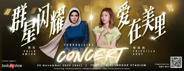 Shila Amzah Priscilla Abby Cultural Concert