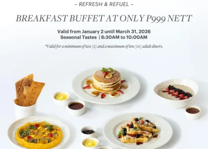 The Westin Manila Eat Well Breakfast Buffet