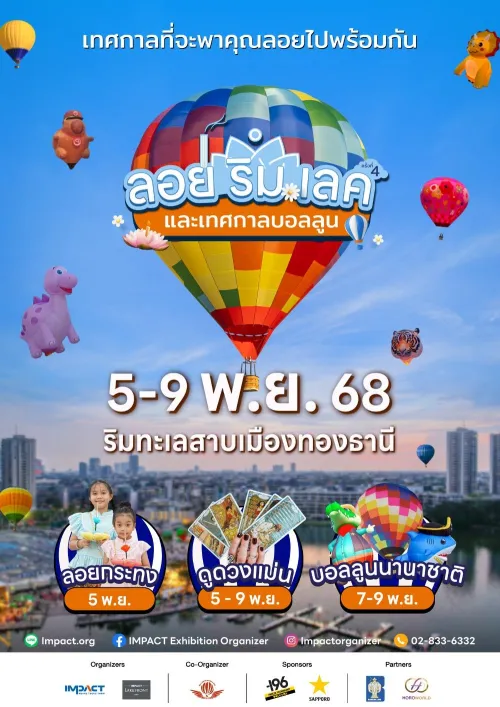 Loy Rim Lake with Balloons 2025