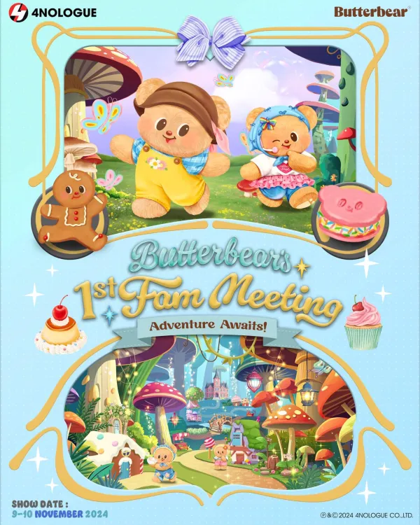 Butterbears 1st Fam Meeting Adventure Awaits
