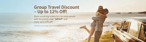 12 Discount for Group Travel with China Southern Airlines