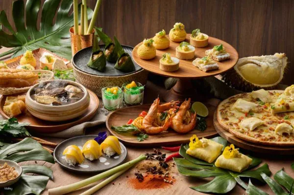 The Chefs Table Southeast Asian Durian themed Tea Buffet