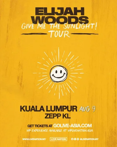 Elijah Woods: Give Me the Sunlight in Kuala Lumpur
