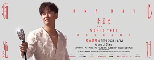 Sam Lee 2025 "Infatuation Absolutely" World Tour in Kuala Lumpur