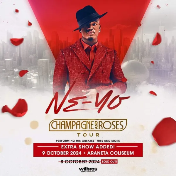 NE YO CHAMPAGNE AND ROSES TOUR