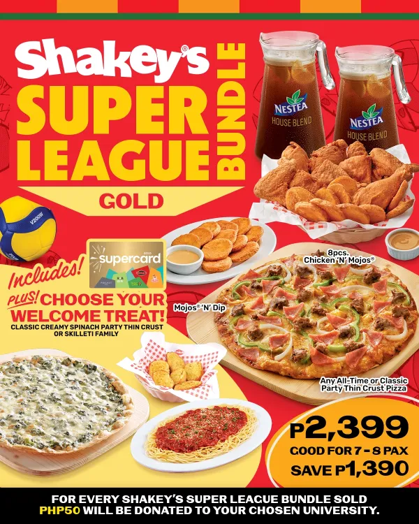Shakeys Super League Gold Bundle