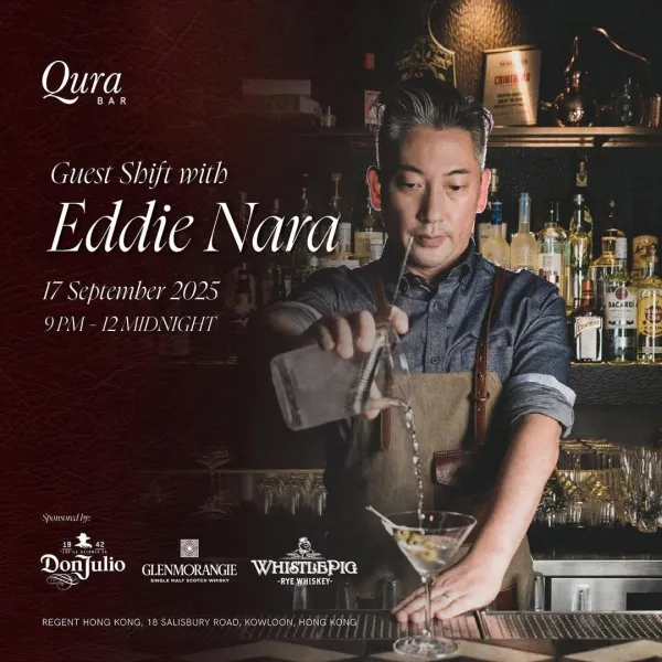 Raise a Glass Eddie Nara at Qura Bar 2