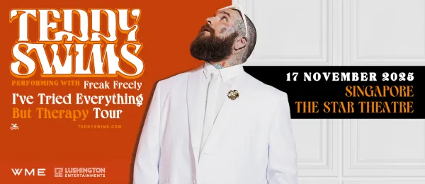 TEDDY SWIMS Ive Tried Everything But Therapy Tour in Singapore