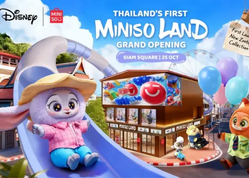 Chinese Lifestyle Brand MINISO Opens First 'Miniso Land' at Siam Square