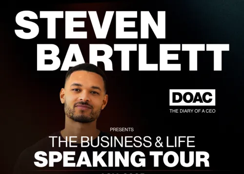 ‘The Diary Of A CEO’ Host Steven Bartlett Set to Kick Off Asia Tour