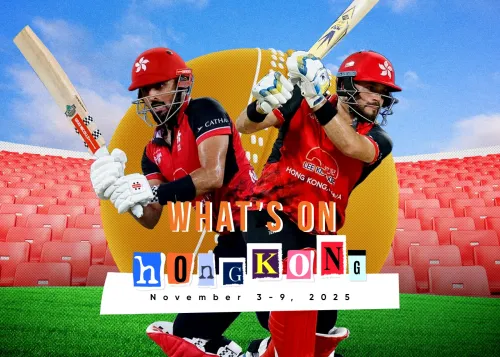 What’s On HKG: Hong Kong Cricket Sixes, Salisterra x Toyo Eatery, & More