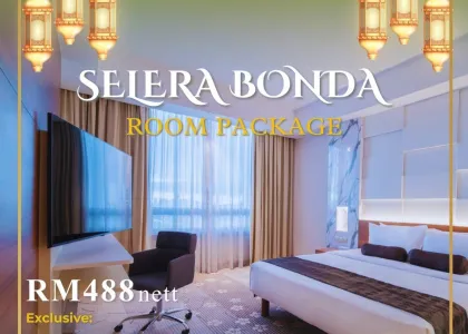 Selera Bonda Room Package at St. Giles Boulevard Kuala Lumpur