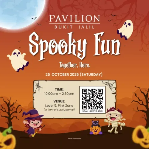 Pavilion Bukit Jalil: 'Spooky Fun Together, Here.'