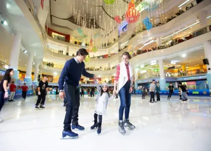 Sunway Pyramid Ice Skating Experience in Kuala Lumpur