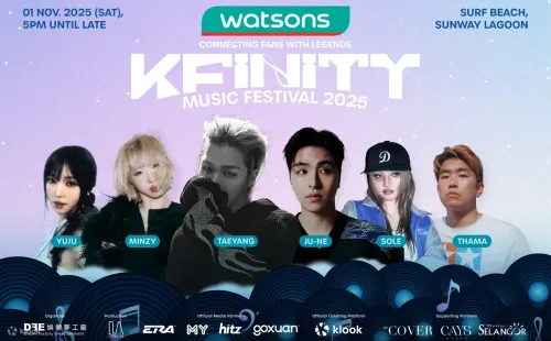 Buy in Klook Watsons KFinity Music Festival 2025