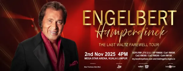 Engelbert Humperdincks LAST WALTZ FAREWELL TOUR Malaysia