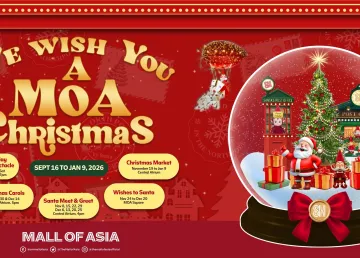 SM Mall of Asia: We Wish You a MOA Christmas