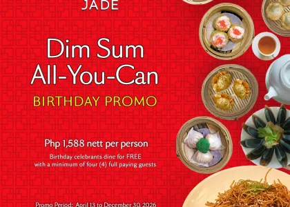Red Jade: Dim Sum All-You-Can Birthday Promo