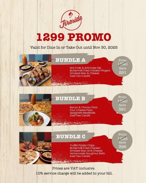Fireside - 1299 Promo