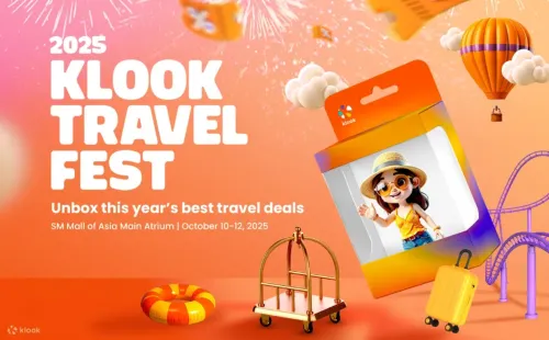 Klook Travel Fest 2025: FREE Admission Ticket in Manila