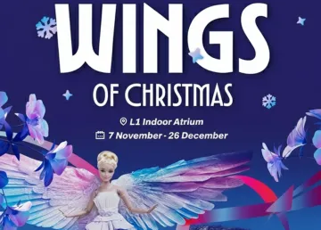 ‘Wings of Christmas’ Exhibition of Sustainable Couture-Adorned Barbie Dolls