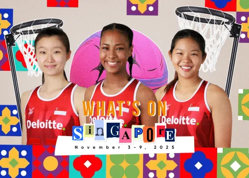 What’s On SG: Singlife Nations Cup, Christmas on A Great Street '25, & More