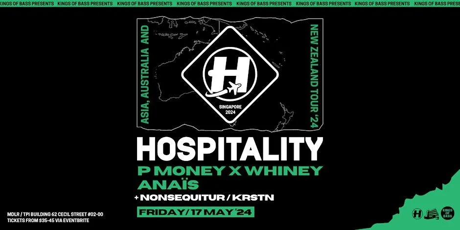2. Kings of Bass Presents HOSPITALITY 2024 feat. P MONEY x WHINEY & ANAЇS