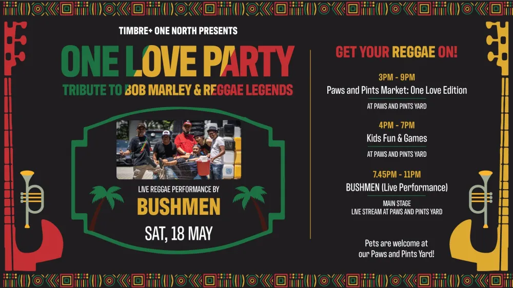 7. One Love Party: Tribute To Bob Marley & Reggae Legends