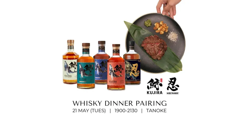 9. Japanese Whisky Dinner Pairing