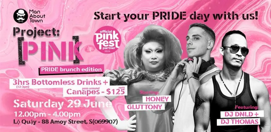 6. Project PINK: PRIDE Brunch Edition
