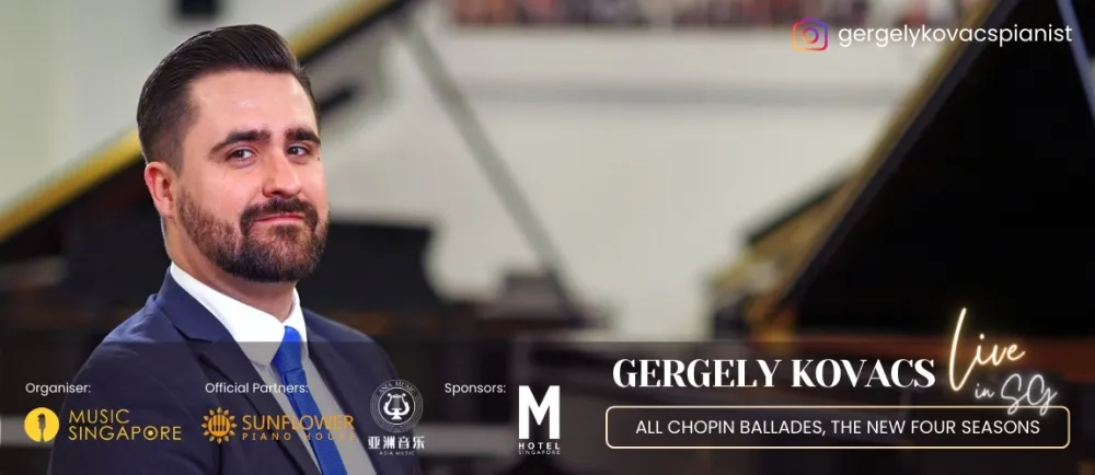 3. Hungarian Pianist Kovács Gergely Live in SG