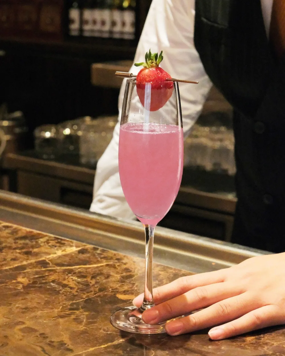5. Chin Chin Bar Pink-themed Cocktail 'Blush Crush'