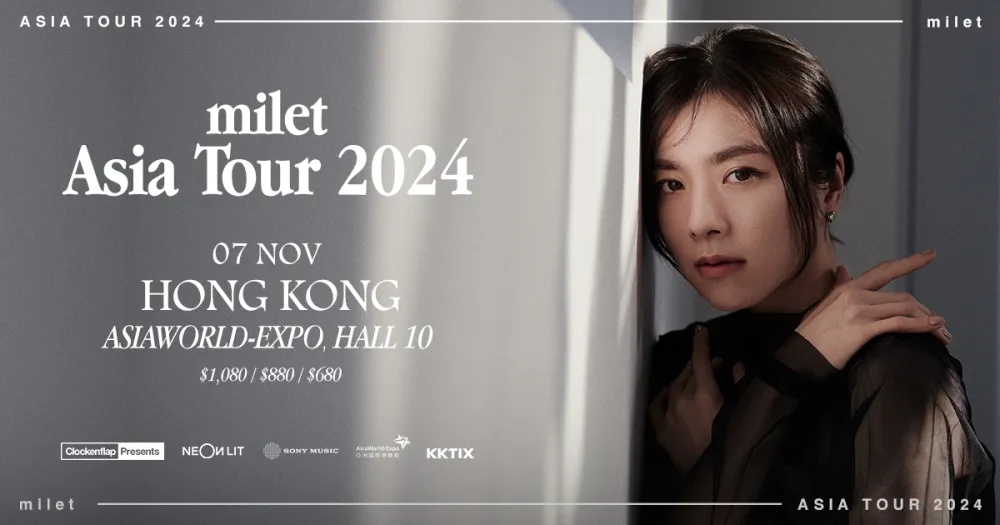 2. milet Asia Tour 2024 in Hong Kong