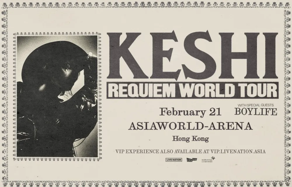 3 keshi: REQUIEM TOUR in Hong Kong