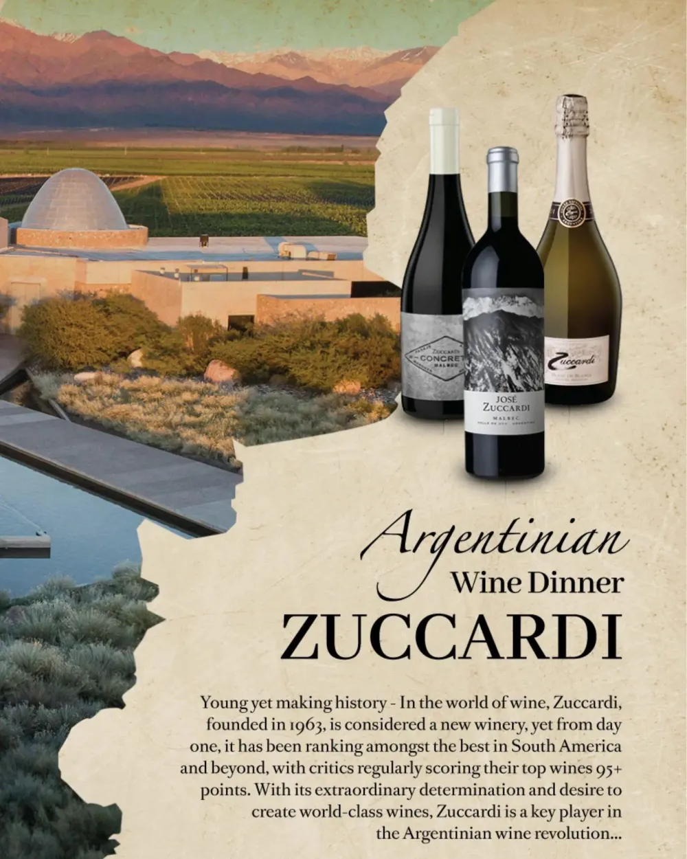 1 Zuccardi Wine Dinner