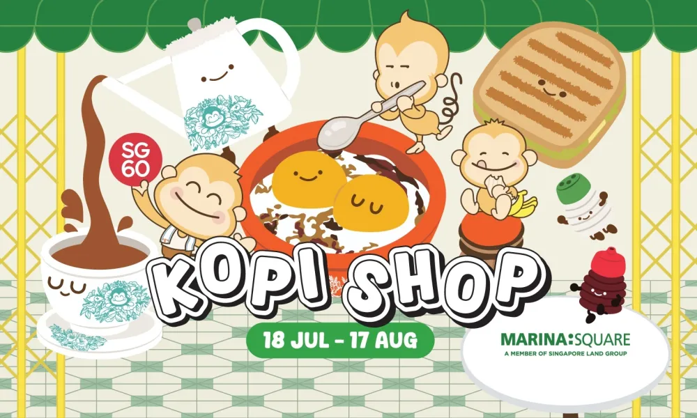 2 Kopi Shop Pop-Up at Marina Square