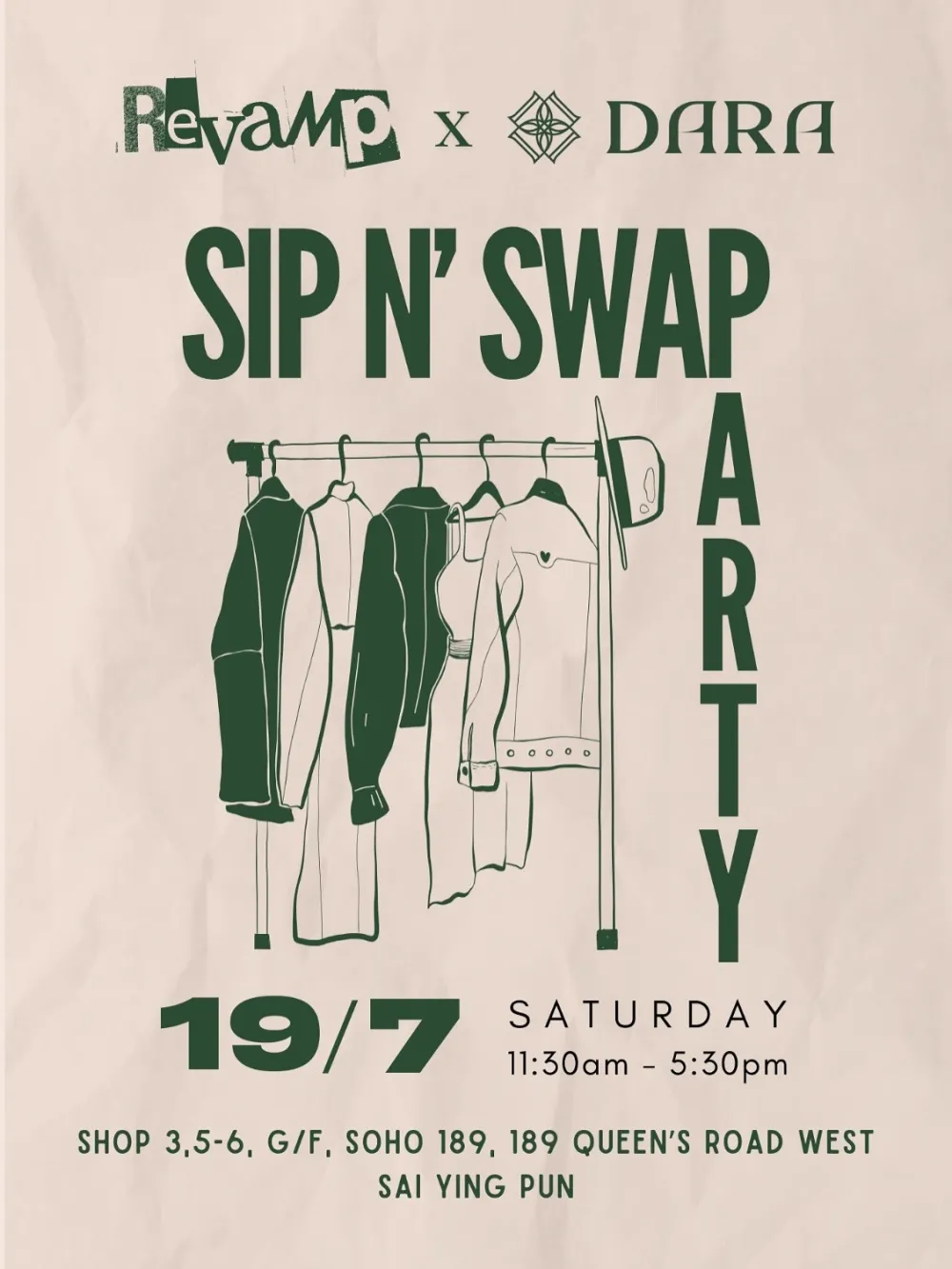 8 Revamp x Dara: Sip N' Swap Party
