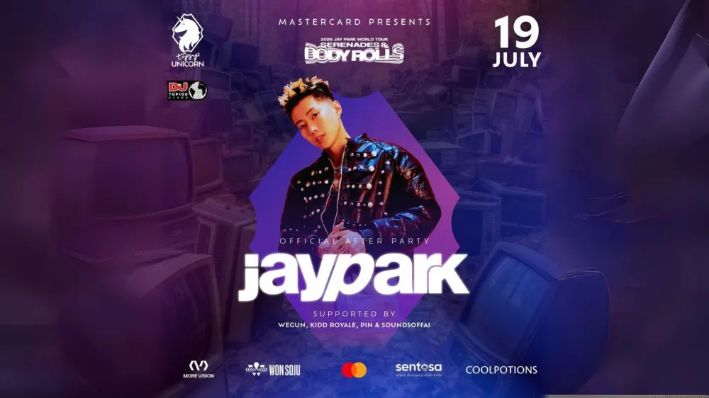 6 2025 Jay Park World Tour 'Serenades & Body Rolls' in Singapore Official After Party Presented by Mastercard®