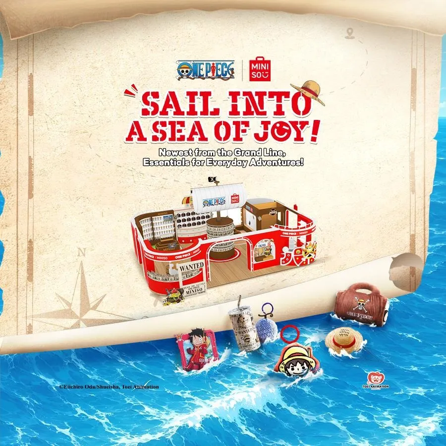 1 Sail Into a Sea of Joy: One Piece x MINISO Pop-up Store