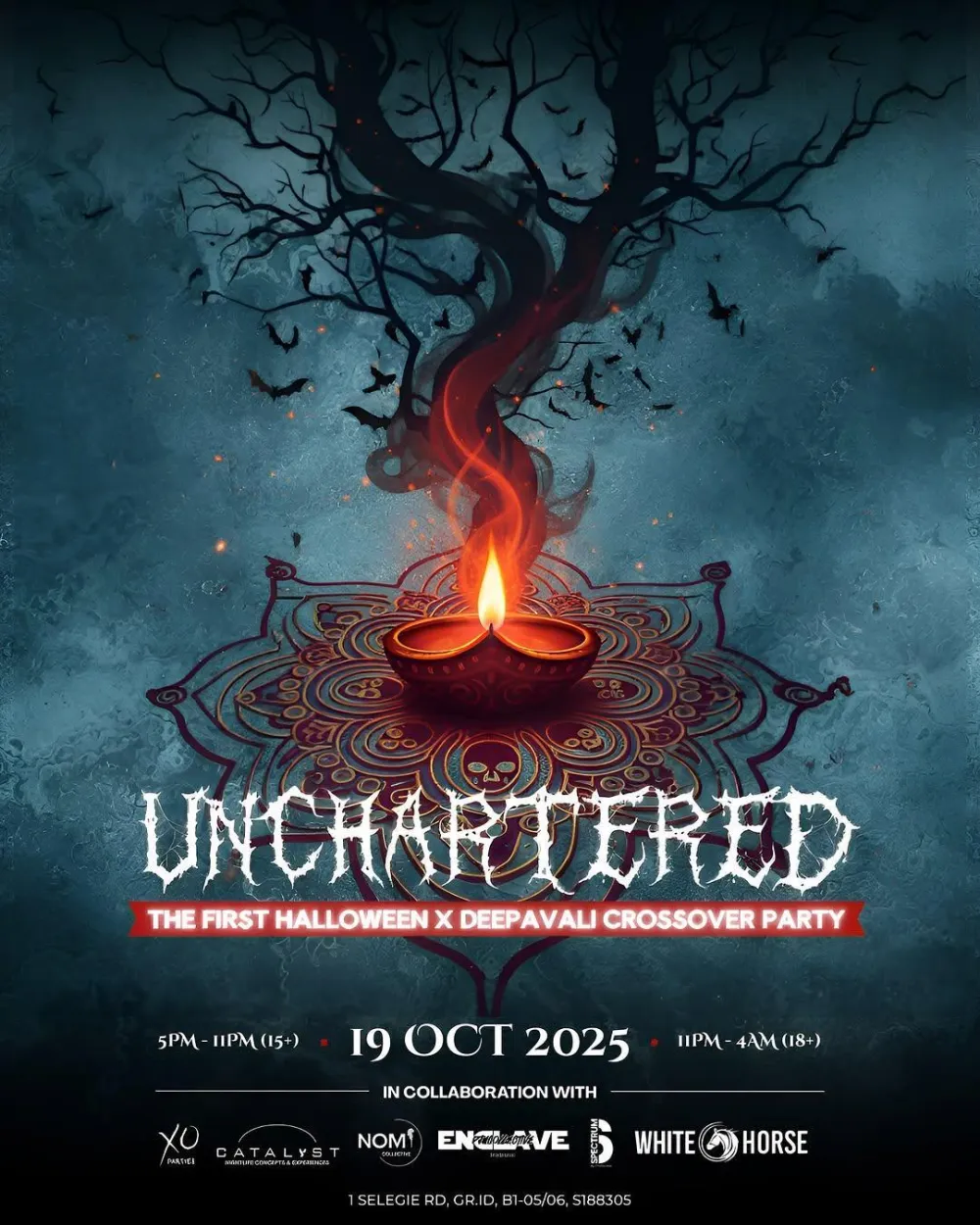 6 UNCHARTERED - The First Halloween X Deepavali Crossover Party