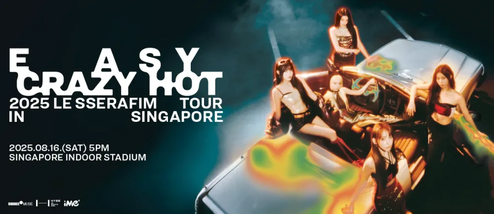 6 2025 LE SSERAFIM World Tour ‘EASY CRAZY HOT’ in Singapore