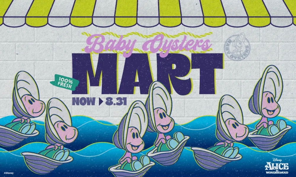 8 Hong Kong’s First Disney 'Baby Oysters Mart' Pop-Up