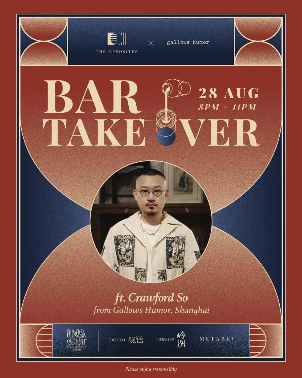 1 The Opposites Bar Takeover: Crawford Su (Gallows Humor)