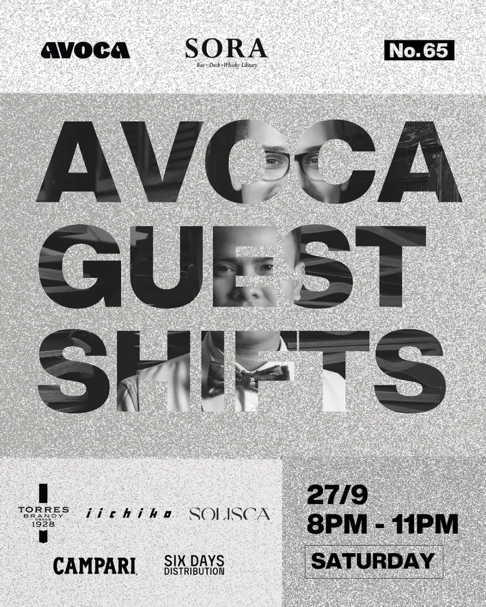 4 Avoca Hong Kong x Sora Guest Shift Bar Takeover
