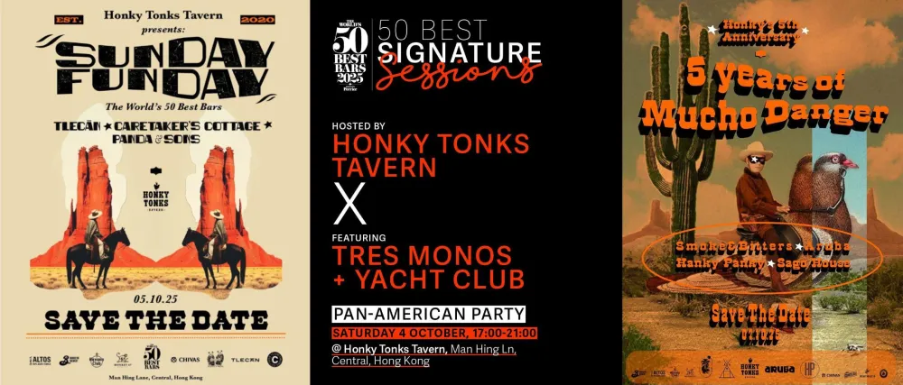 8 Honky Tonks Tavern & Bourke's Guest Shifts - World's 50 Best