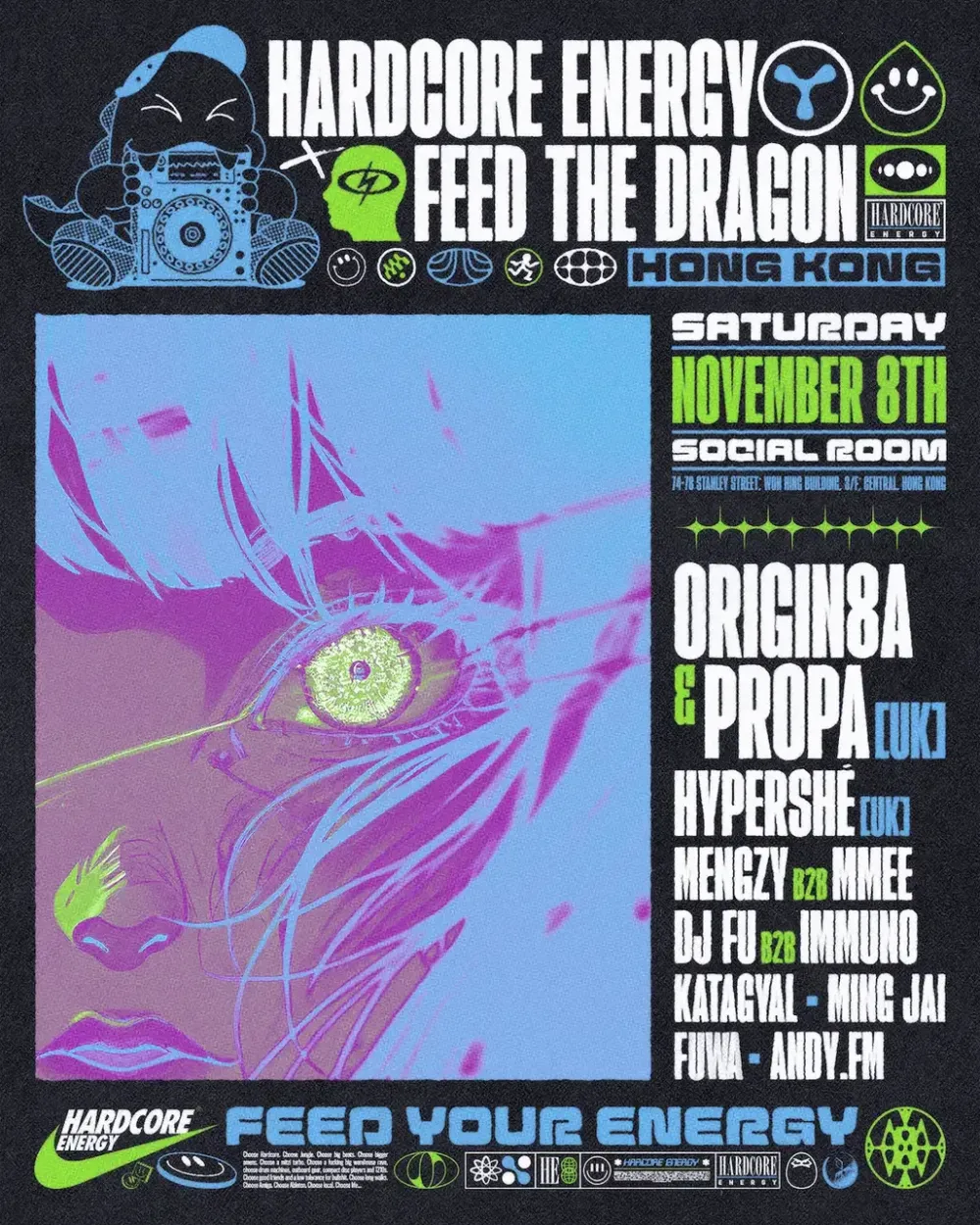 4 Hardcore Energy x Feed the Dragon