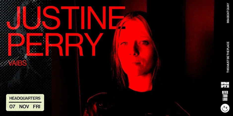 3 Thugshop x Unmute Presents: Never Tooo Loud with Justine Perry