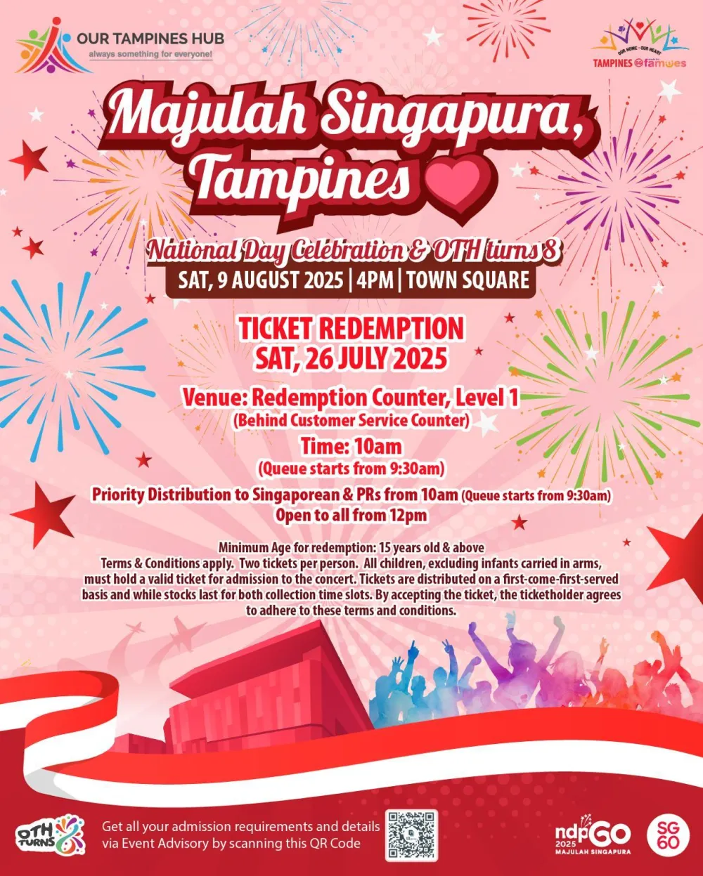 10 Majulah Singapura, Tampines! National Day Celebration