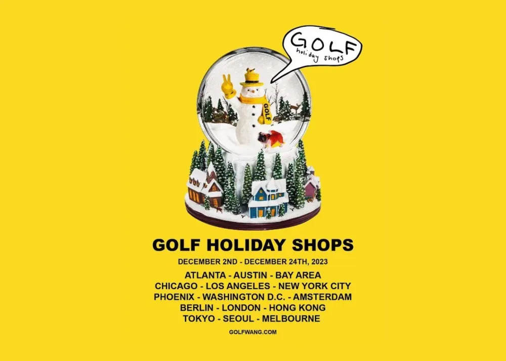 Tyler the Creator Opens Golf Wang Pop-up in Hong Kong 2023